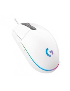 Mouse raton logitech g102 lightsync blanco gaming 8.000 dpi 6 botones