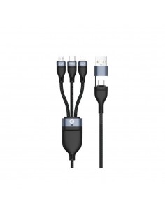 Cable usb 3in1 conceptronic 2m pd 3.0 100w 20v 5a 480mbps e - mark