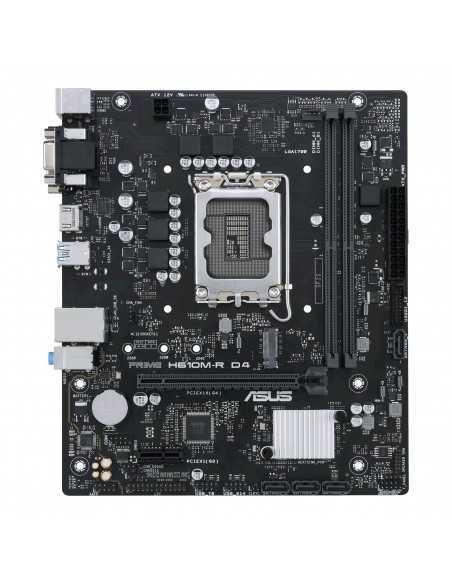 Placa base asus intel prime h610m - r d4 m - atx - 2x ddr4 - 4x sata3 - 2x usb 3.2 - 2x usb 2.0 90mb1b40 - m0ecy0