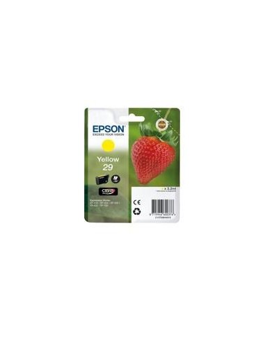 Cartucho tinta epson 29 c13t29844012 amarillo xp235 - xp332 - xp3357xp4327xp435 - fresa