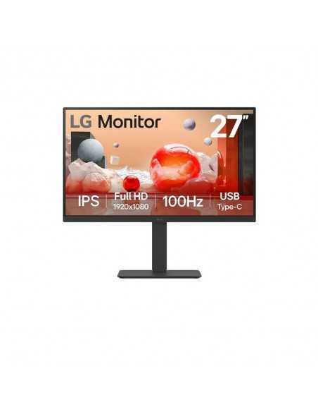 Monitor led lg ips 27ba750 27 pulgadas fhd 5ms hdmi displayport usb - c rj45 reg.altura