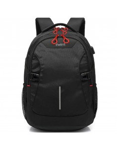 Mochila ewent para portatil de 15.6 pulgadas con salida usb