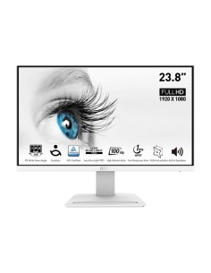 Monitor msi 23.8 pulgadas mp243xw ips fhd dp hdmi