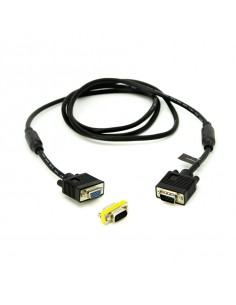 Cable svga d - sub15 de 3 m - m - h con adaptador m - m