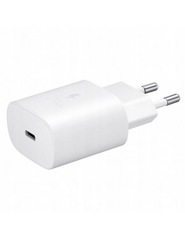 Cargador samsung ep - ta800nwe usb tipo c blanco 25w bulk