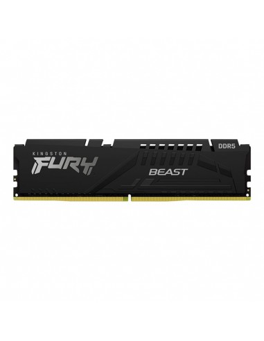 Memoria ram ddr5 32gb kingston - 5200 mhz - pc5 - 41600 - fury beast - cl40 - 1.25v