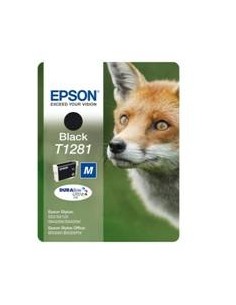 Cartucho tinta epson c13t12814012 negro 3.5ml s22 - sx125 - sx420w - sx425w - bx305f - bx305fw - zorro