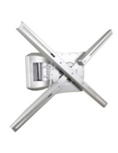 Soporte articulado de pared phoenix para pantalla tv rotacion giro e inclinacion 20Âº hasta 35 kg gris metalizado