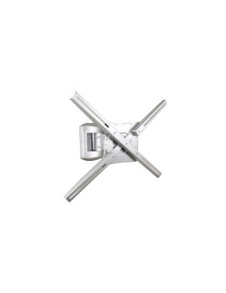 Soporte articulado de pared phoenix para pantalla tv rotacion giro e inclinacion 20Âº hasta 35 kg gris metalizado