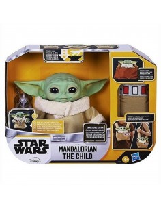 Replica figura animatronica hasbro the mandalorian baby yoda