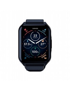 Reloj smartwatch motorola watch phantom 70 black 1.6 pulgadas - bluetooth