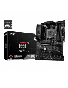 Placa base msi amd b550 - a pro am4 - atx - ddr4 x4 - max 128gb - 3200 mhz - hdmi - display port