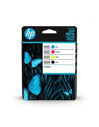 Multipack cartuchos tinta hp officejet pro 6200 - 934 negro - 935 cian magenta amarillo