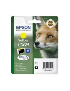 Cartucho tinta epson t1284 amarillo 3.5ml s22 - sx125 - sx420w - sx425w - bx305f - bx305fw - zorro