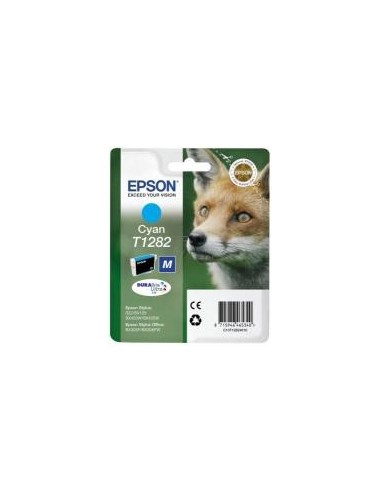 Cartucho tinta epson c13t12824012 cian 3.5ml s22 - sx125 - 420w - 425w - office bx305f - zorro