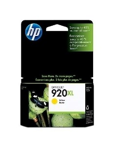 Cartucho tinta hp 920xl cd974ae amarillo 6ml 6500 -