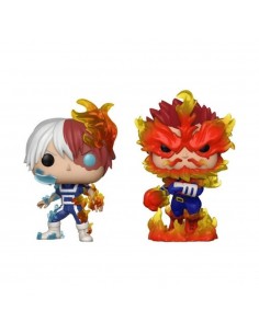Pack 2 funkos funko pop my hero academia endeavor & todoroki 64993