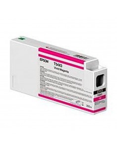 Cartucho tinta epson t54x300 ultrachrome hdx - hd magenta 350ml