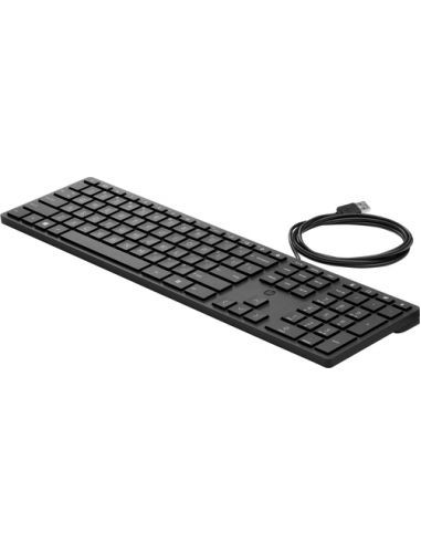 Teclado hp sobremesa cable 320k - 9sr37aa