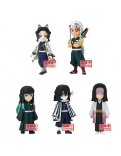 Figura banpresto demon slayer kimetsu no yaiba world collectable vol. 6 unidad aleatoria