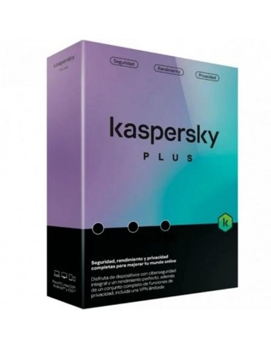 Antivirus kaspersky plus 1 dispositivo 1 aÃ±o con cardholder en caja