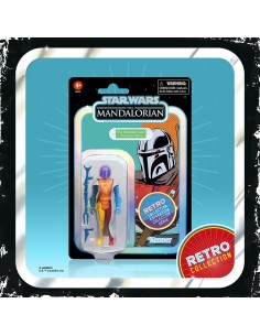 Figura hasbro star wars retro prototype series - the mandalorian (modelo aleatorio)