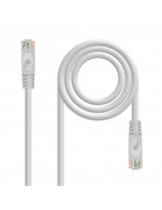 Latiguillo cable red lszh - utp cat.6a rj45 nanocable 1m gris