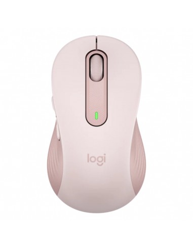 Mouse raton logitech m650 grande optico wireless inalambrico rosa