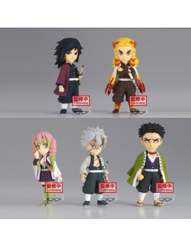 Figura banpresto world collectable demon slayer kimetsu no yaiba vol.5 surtido 7cm 1 unidad aleatoria
