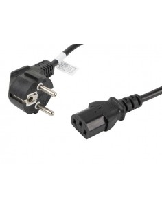 Cable de alimentacion lanberg schuko cee 7 - 7 a iec320 c13 1.8m