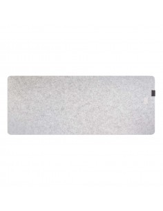 Phoenix sizigia alfombrilla premium de fieltro para escritorio gris xl