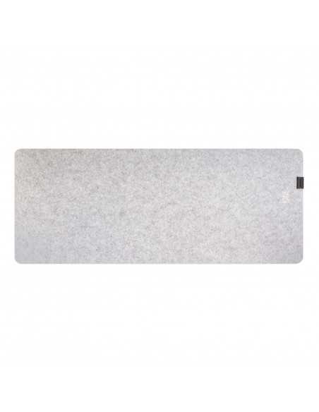 Phoenix sizigia alfombrilla premium de fieltro para escritorio gris xl