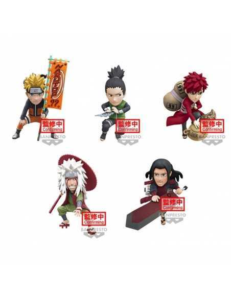 Figura banpresto naruto world collectable figure narutop99 vol.1 7cm