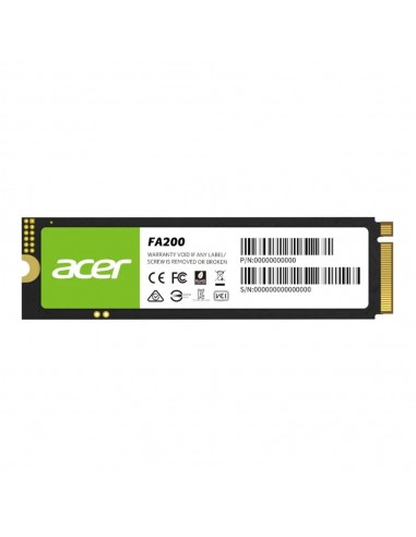 Disco duro interno ssd acer fa200 500gb m.2 pcie