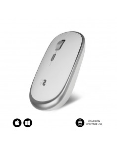 Raton inalambrico subblim submo - rfm0001 plata