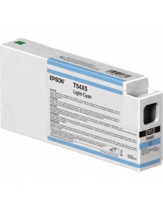 Cartucho tinta epson t54x500 ultrachrome hdx - hd light cyan 350ml