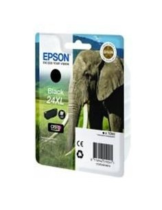 Cartucho tinta epson t243140 negro xl para epson xp - 750 c13t24314010 - elefante