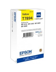 Cartucho tinta epson c13t789440 amarillo xxl 4000 paginas