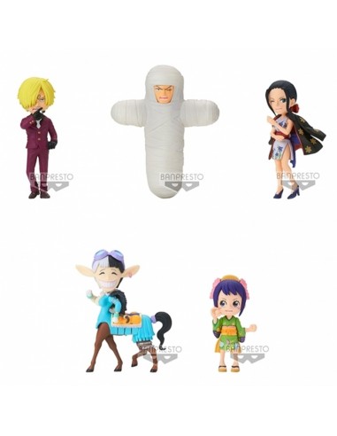 Figura banpresto one piece world collectable figure - wanokuni onigashima 5 - 4 - 7cm 12 unidades