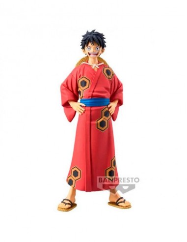 Figura banpresto one piece wanokuni killer dxf the grandline series monkey d. luffy 16cm