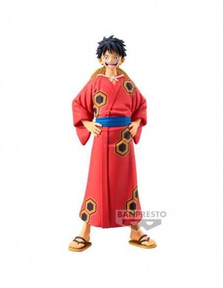 Figura banpresto one piece wanokuni killer dxf the grandline series monkey d. luffy 16cm