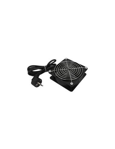 Ventilador para rack wp 220v - 120x120x38mm enchufe eschuko 2m.