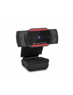 Webcam fhd conceptronic amdis04r - 1080p - usb - 30 fps - angulo vision 65Âº - foco fijo - microfono integrado