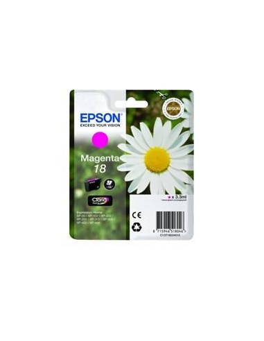 Cartucho tinta epson t180340 magenta xp - 102 - 205 - 305 - 405 - 30 - margarita