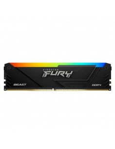 Memoria ram kingston fury beast rgb ddr4 3200mhz 16gb cl17