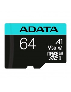 Tarjeta micro sd adata 64gb cl10 + adaptador sd