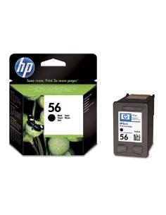 Cartucho tinta hp 56 c6656ae negro 19ml 555 - 7150 - 7350 - 7550