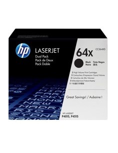 Toner hp ce250xd negro 10.500pag cnxxx - cpxxx paquete 2 unidades
