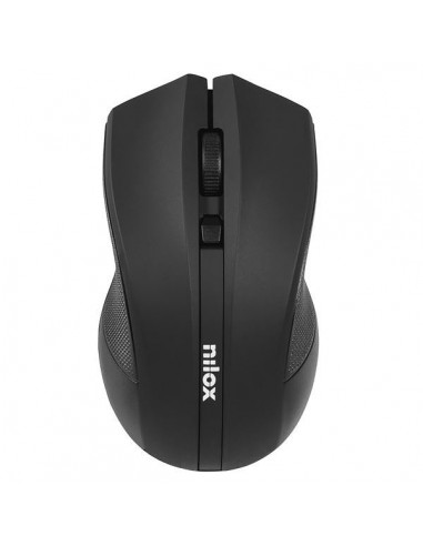 Mouse raton nilox mowi1001 wireless inalambrico 1600 dpi negro
