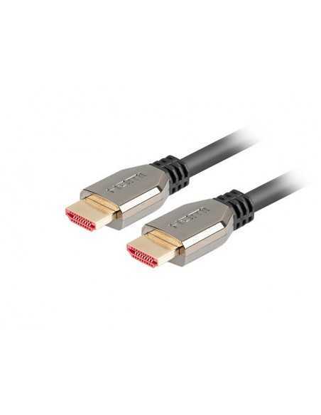 Cable hdmi lanberg v21 8k 60hz m - m 1.8m